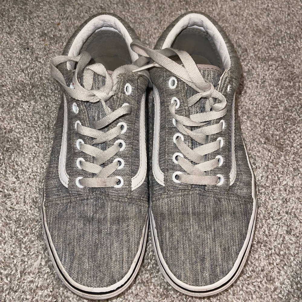 Vans Grey Rib Knit/Corduroy Old Skool